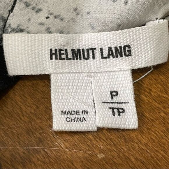 Helmut‎ Lang Black Silk Sleeveless Blouse Top Shirt Side Zip Up Crew Neck P - Picture 2 of 13